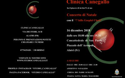 Clinica Canegallo in Musica .. Concerto di Natale 2018